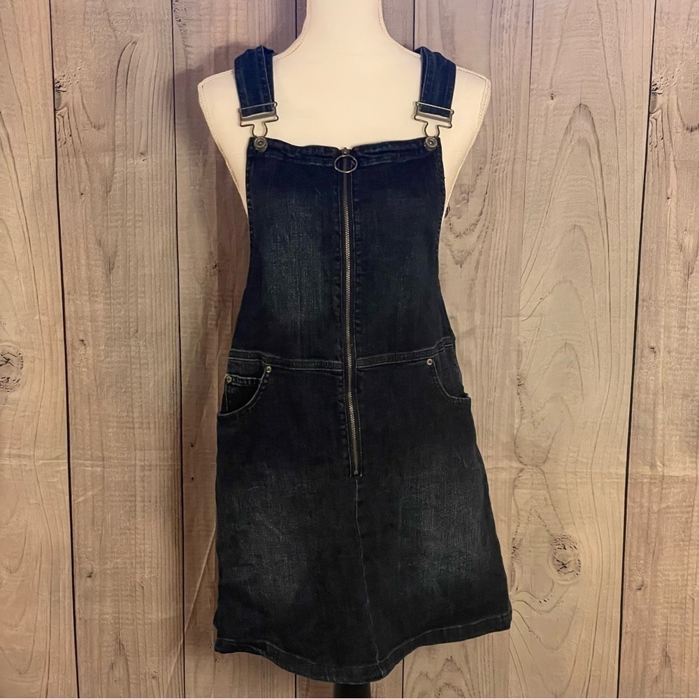 Arizona Jean Co. Overall Mini Skirt, Medium